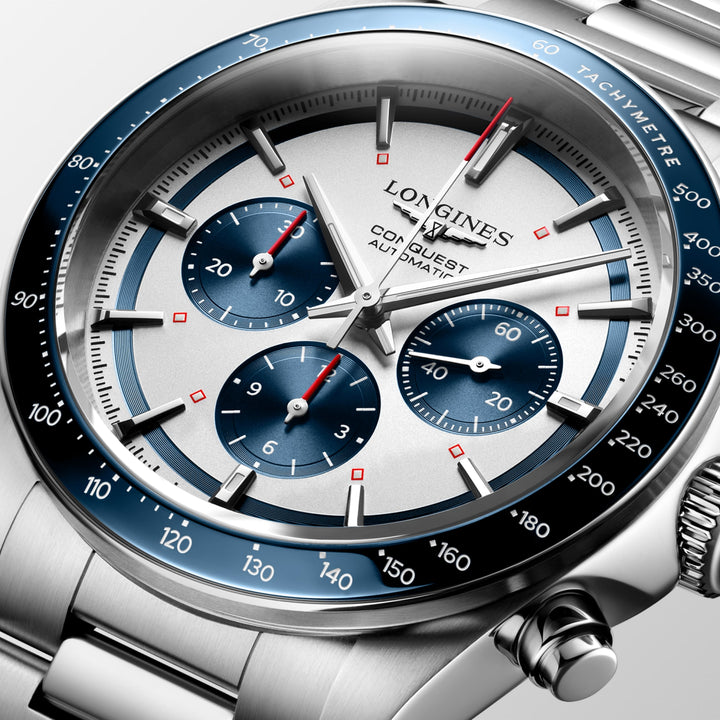 LONGINES – CHRONOGRAPHE CONQUÊTE – L3.835.4.98.6