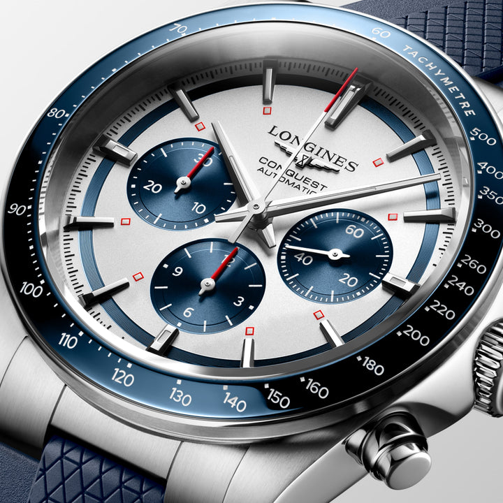 LONGINES – CHRONOGRAPHE CONQUÊTE – L3.835.4.98.9