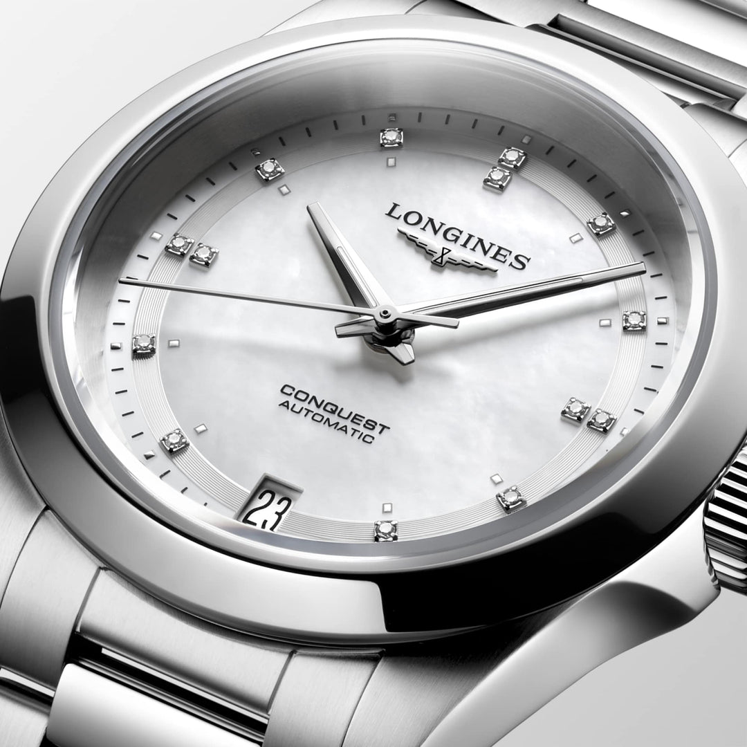 Longines orologio Conquest 34 mm L3.430.4.87.6