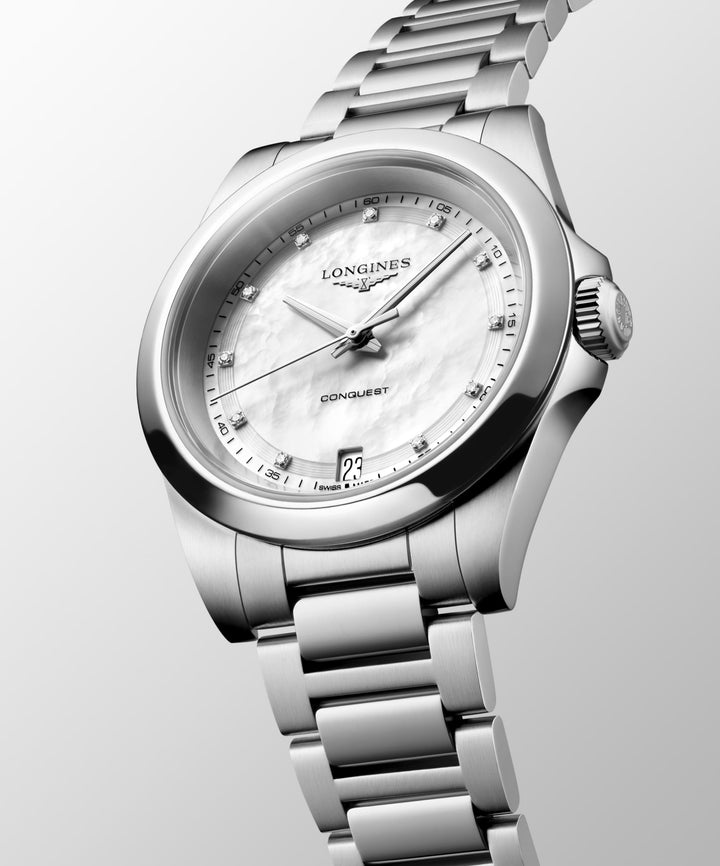 Longines orologio Conquest 34 mm L3.460.4.87.6