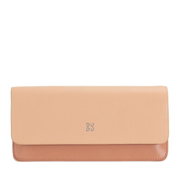 DUDU Estuche para Gafas y Gafas de Sol en Suave Cuero Genuino con Cierre Magnético, Colorido Estuche para Gafas