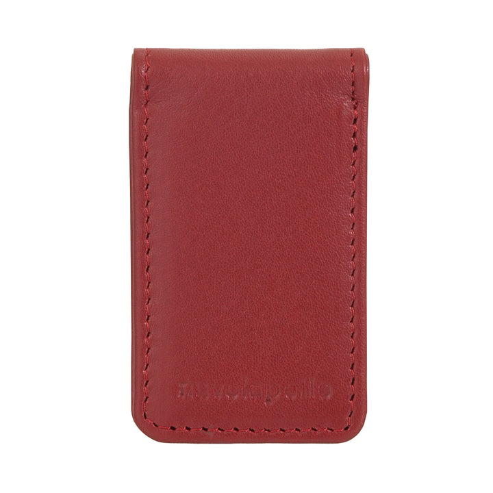 Nuvola Pelle Magnetische Geldklammer aus echtem Leder – magnetische Geldklammer für Banknoten für Damen und Herren