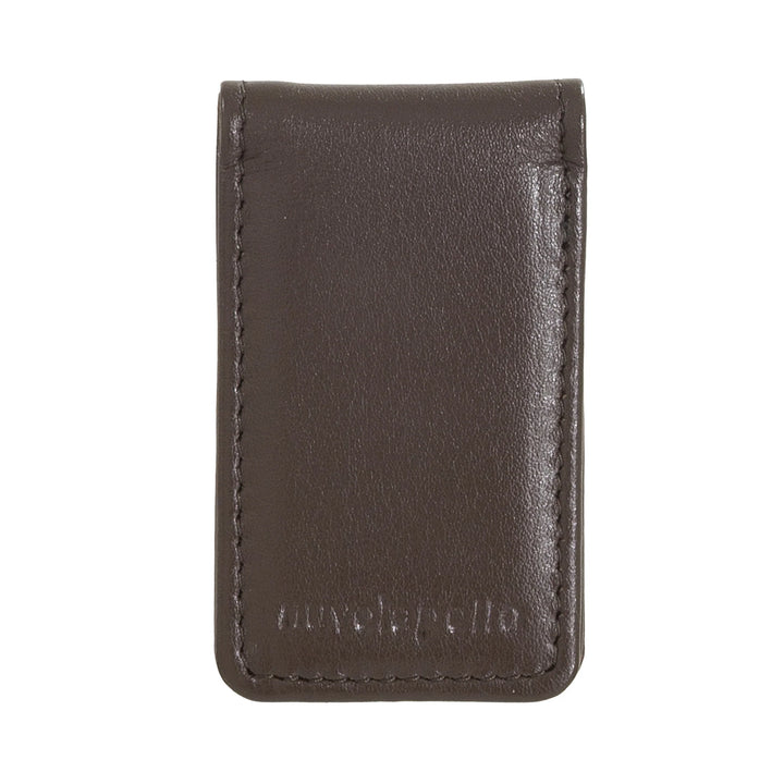 Nuvola Pelle Pince à Billets Magnétique en Cuir Véritable - Pince à Billets Magnétique pour Billets de Banque pour Hommes et Femmes