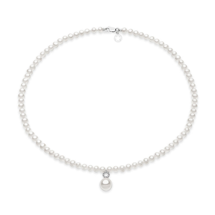 Collier Comete brin de perles d&