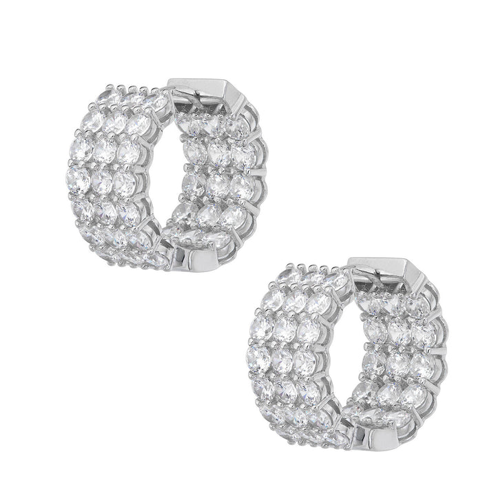 Comete Orecchini in Argento 925‰ e Zirconi ORA200