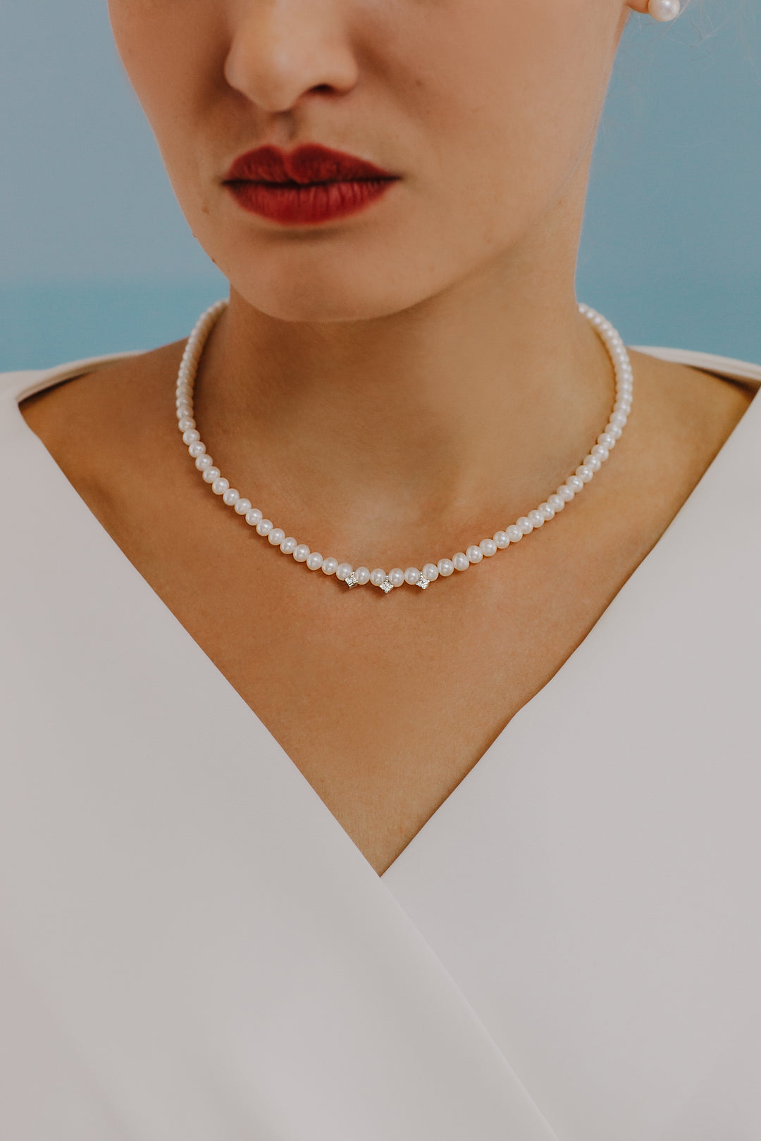 Collier de perles d&
