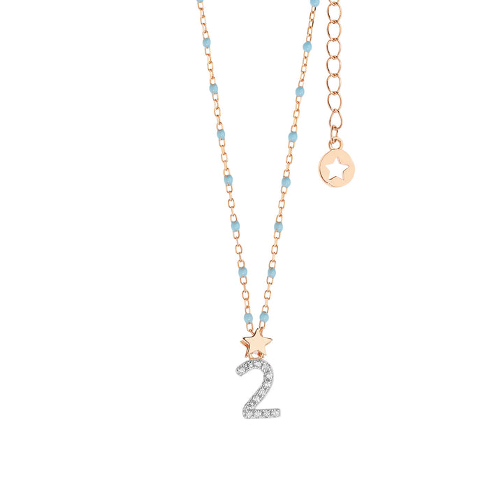 Comets Silver Necklace number 2 GLA200