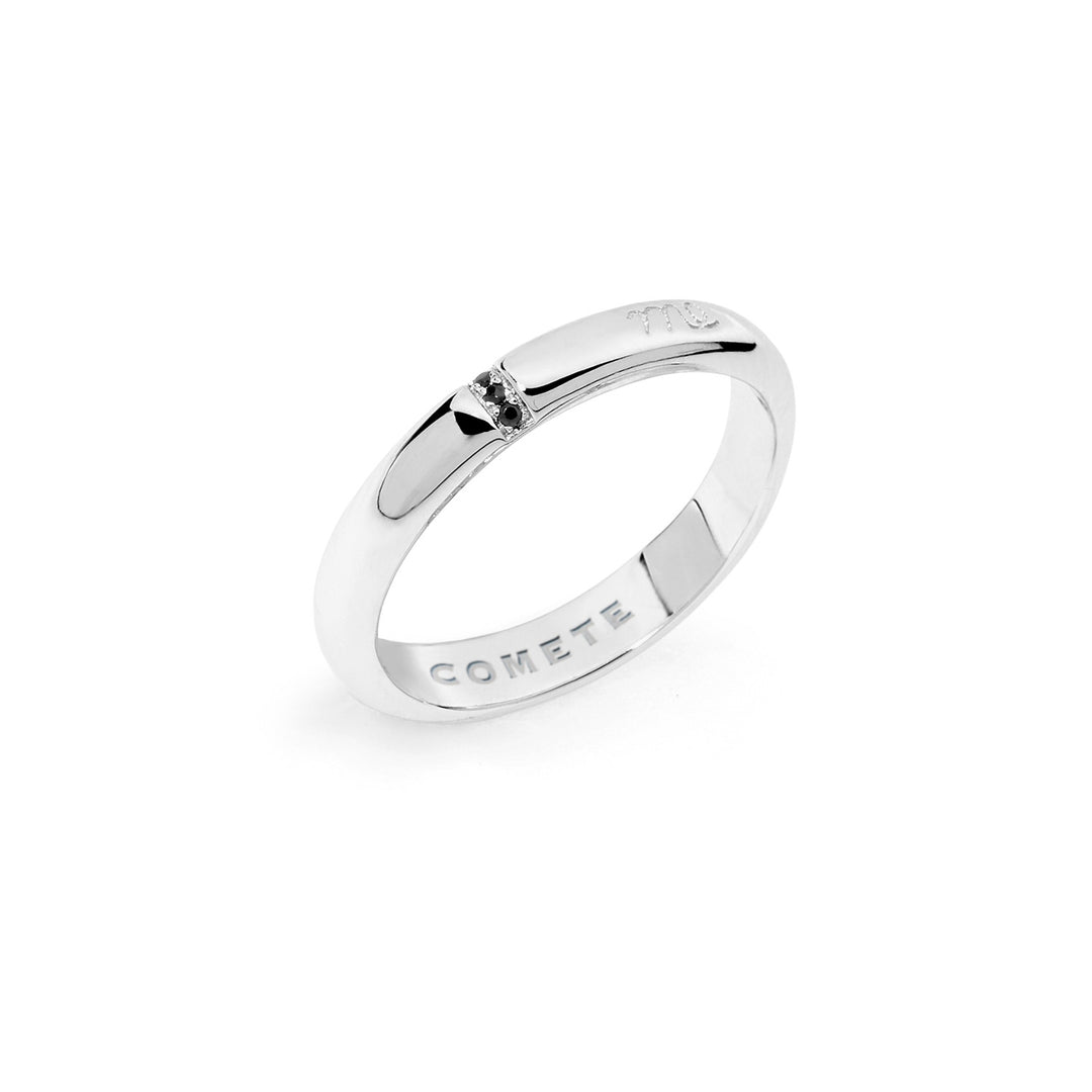 Anillo Comete Plata Hombre Tú y Yo ANG105M24