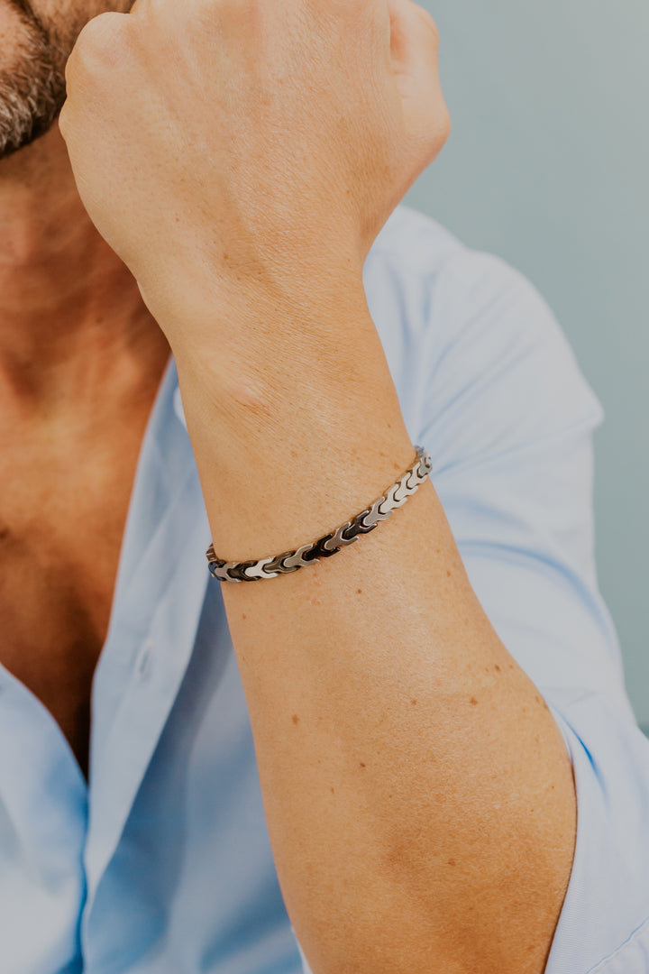 Bracelet Comete Acier avec PVD noir UBR1240