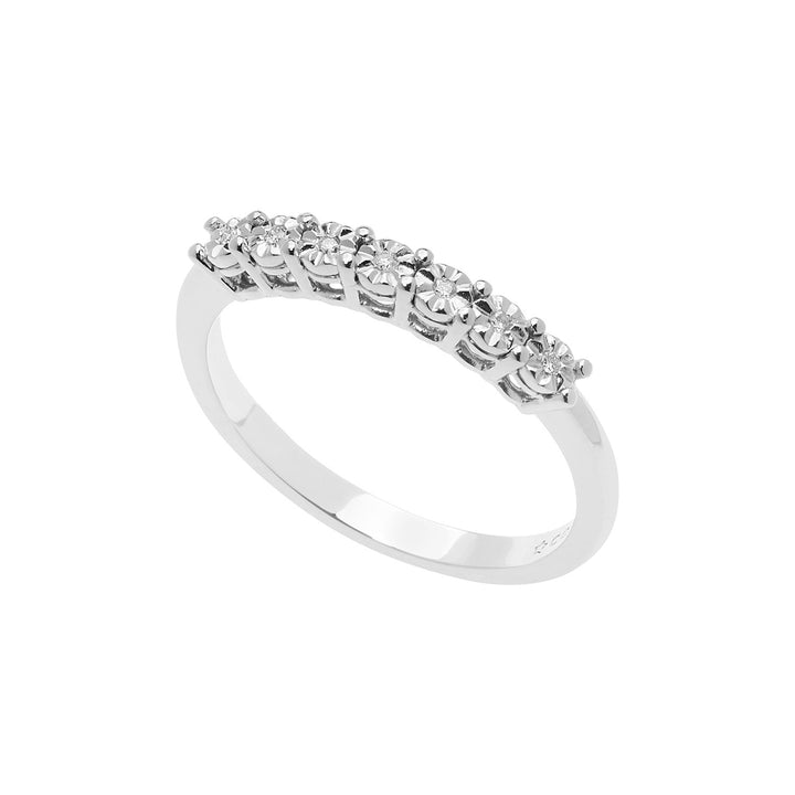 Alliance Comete en or blanc et diamants Moments ANB2672