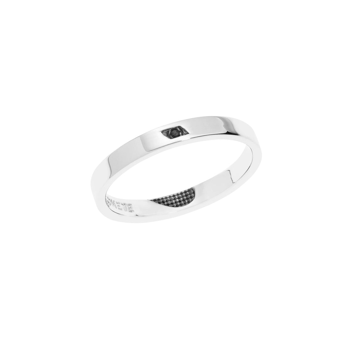 Comete Silberring Ring Inneres Herz Mann ANG111M24
