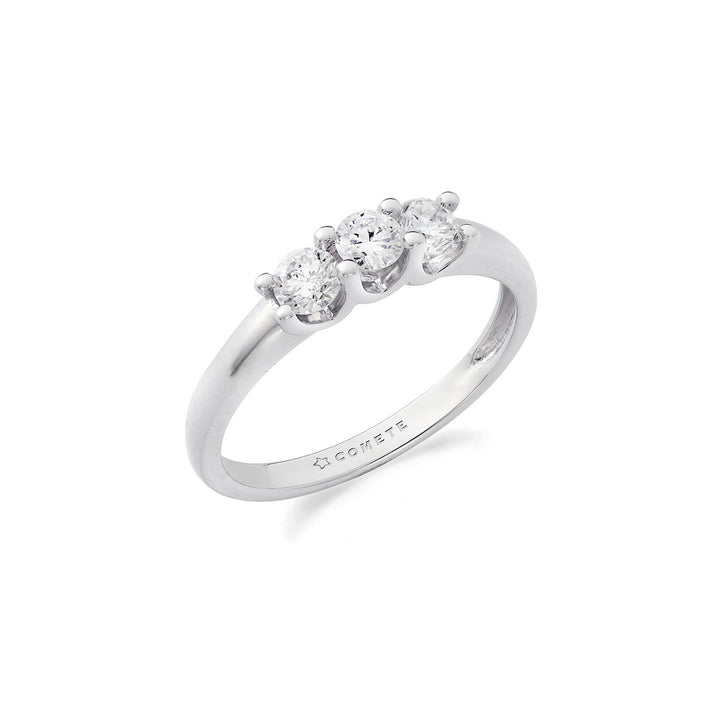 Comete Anello Oro bianco 750‰ e Diamanti ANB2737