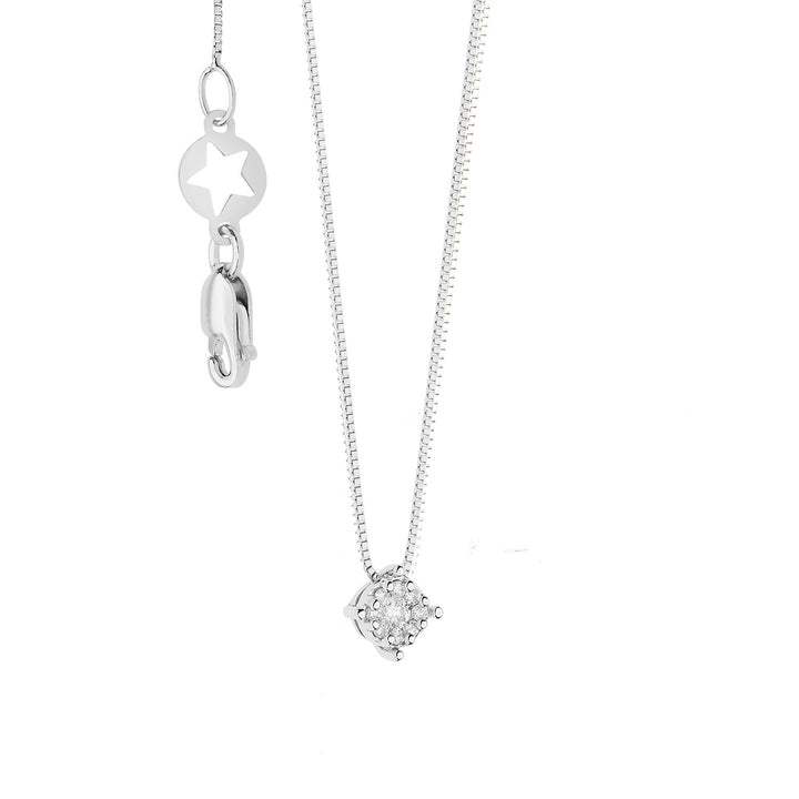 Collar Comete en Oro, Diamantes Rosa GLB1609