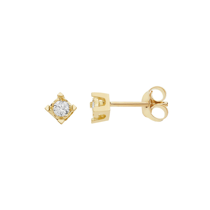 Comete Orecchini Punti luce diamantati in Oro e Diamanti ORB1008G
