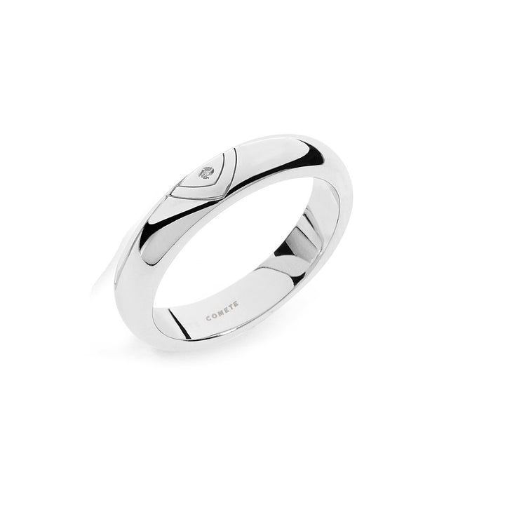 Anillo Hombre Comete Plata Corazón ANG110M26
