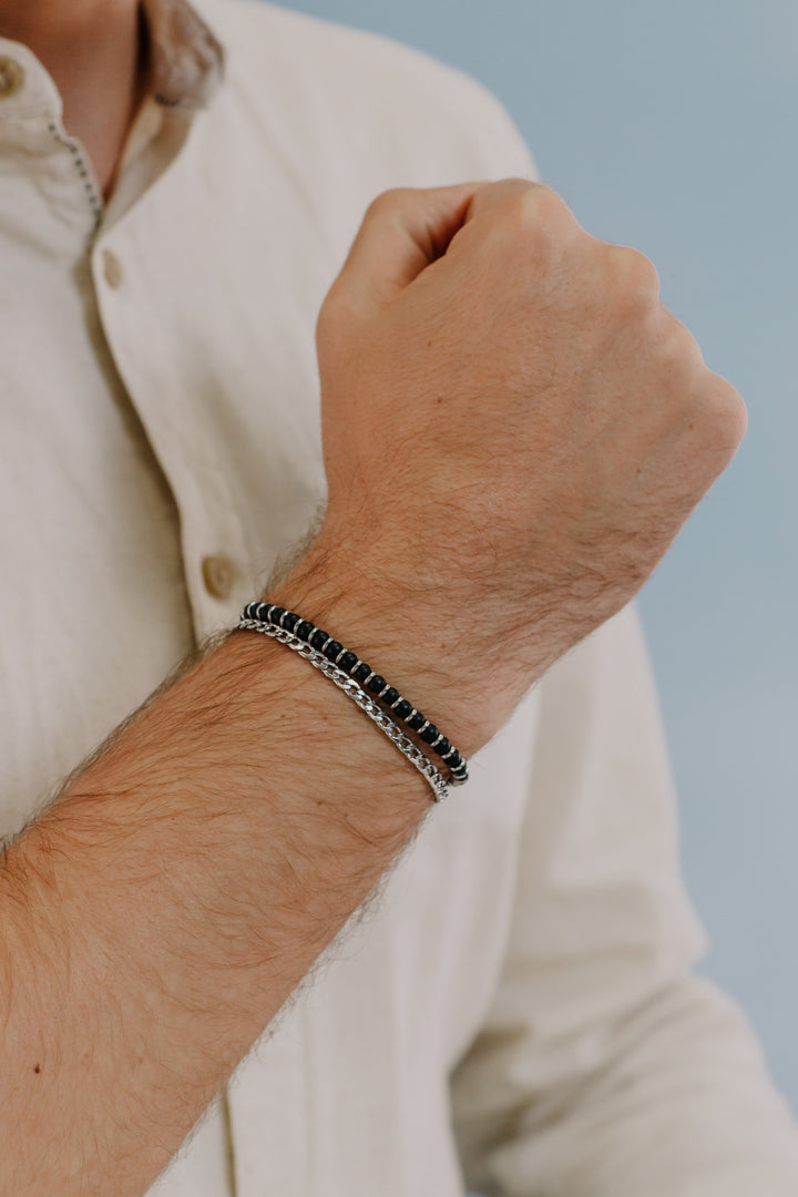 Comete Bracciale Onice nero UBR1020