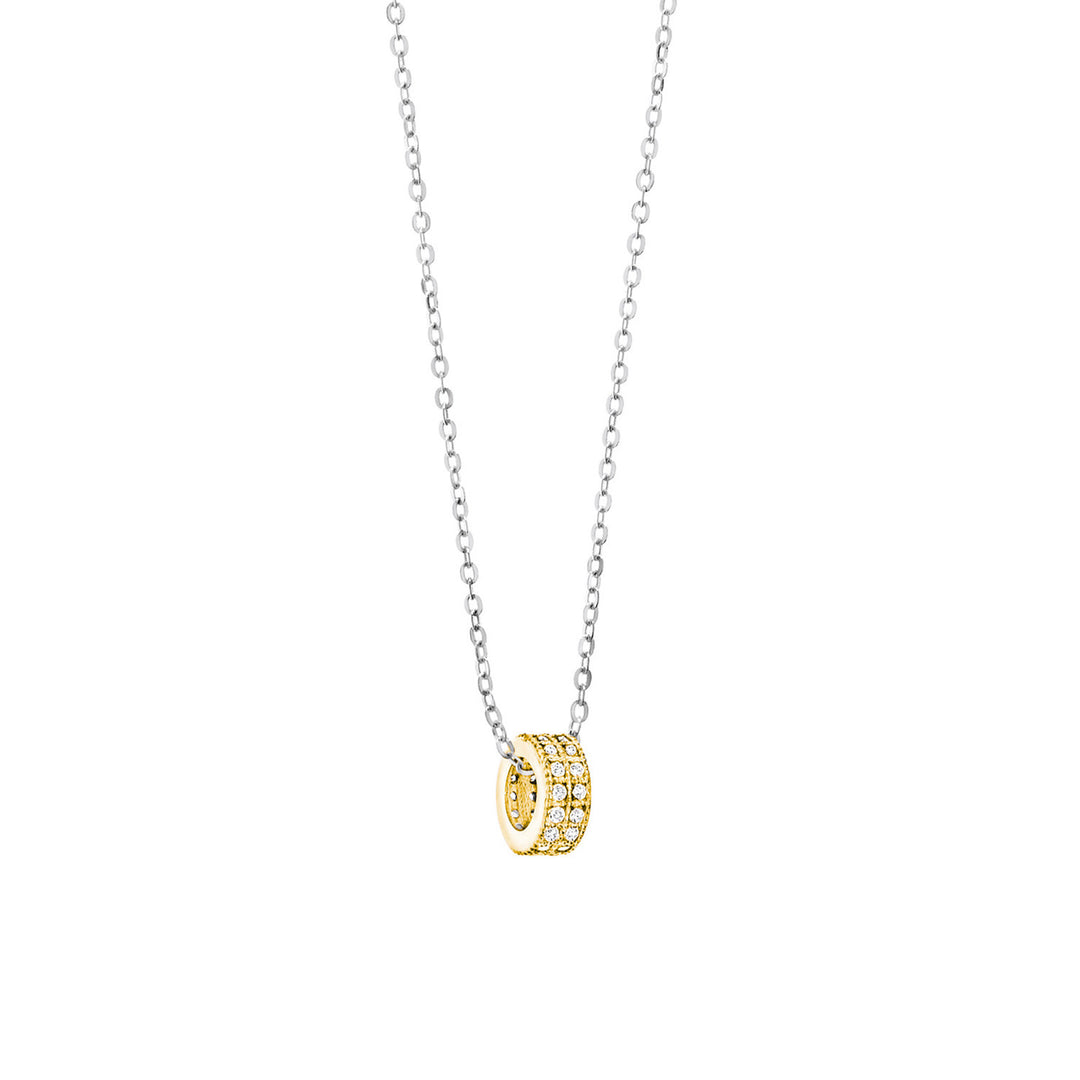 Comete Collana in Oro Giallo con Diamanti GLB915