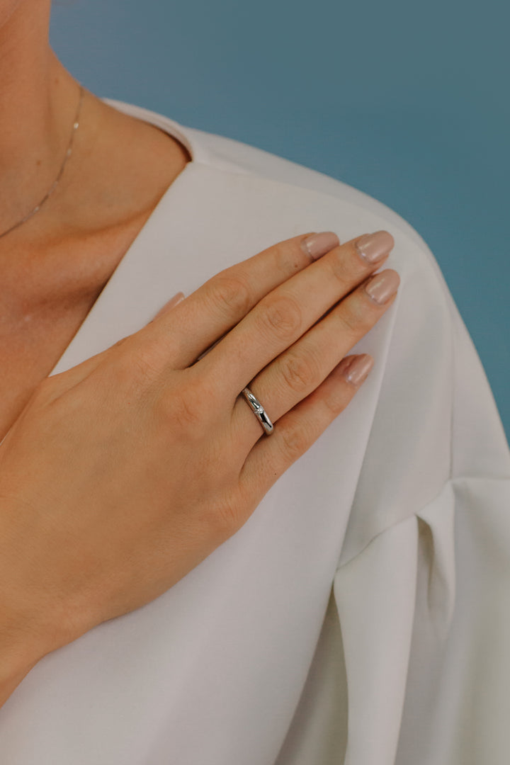 Anillo Comete Mujer Plata Tu y Yo ANG105M11