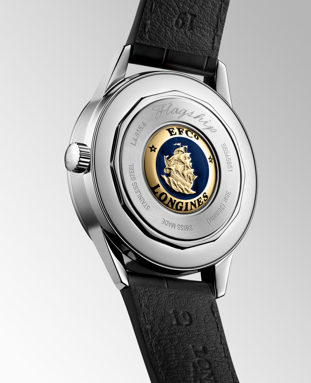 Longines orologio Flagship Heritage Moonphase 38.5 mm L4.815.4.02.2