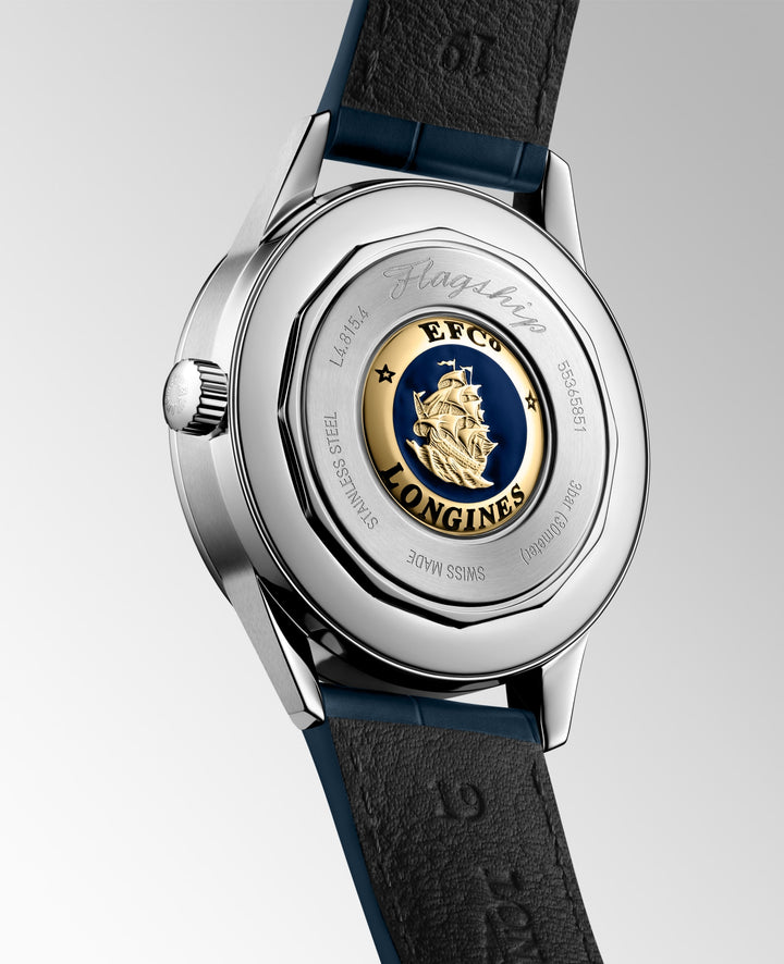 Longines orologio Flagship Heritage Moonphase 38.5 mm L4.815.4.92.2
