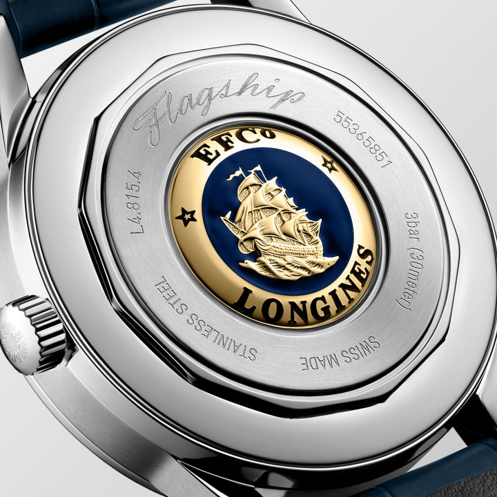 Longines orologio Flagship Heritage Moonphase 38.5 mm L4.815.4.92.2