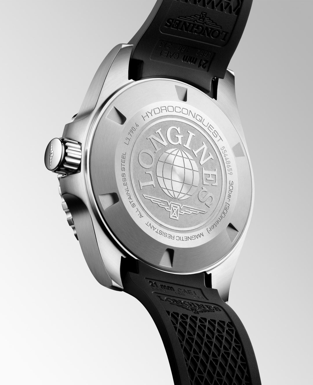Longines orologio Hydroconquest Gmt 41 mm L3.790.4.56.9
