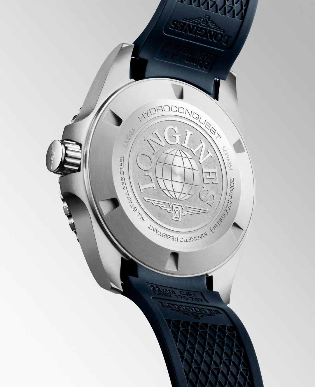 Longines orologio Hydroconquest Gmt 43 mm L3.890.4.96.9