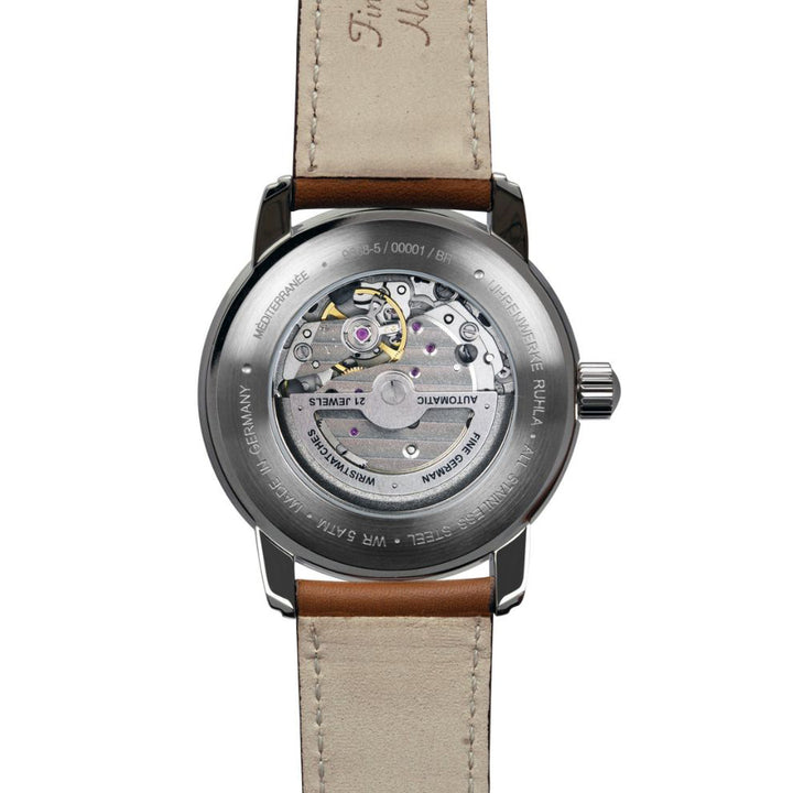 Zeppelin LZ121 Mediterranèe 24ore 40mm beige automático acero 9668-5