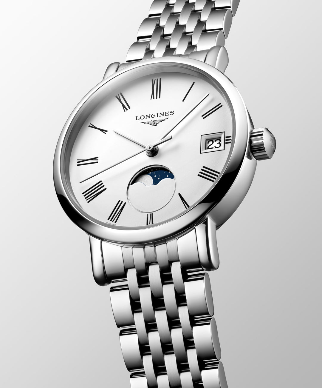 Longines orologio Longines Elegant Collection Moonphase 30 mm L4.330.4.11.6
