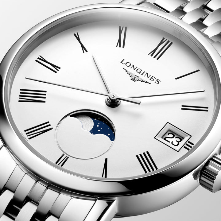 Longines orologio Longines Elegant Collection Moonphase 30 mm L4.330.4.11.6