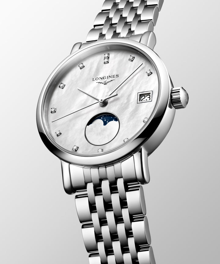 Longines orologio Longines Elegant Collection Moonphase 30 mm L4.330.4.87.6
