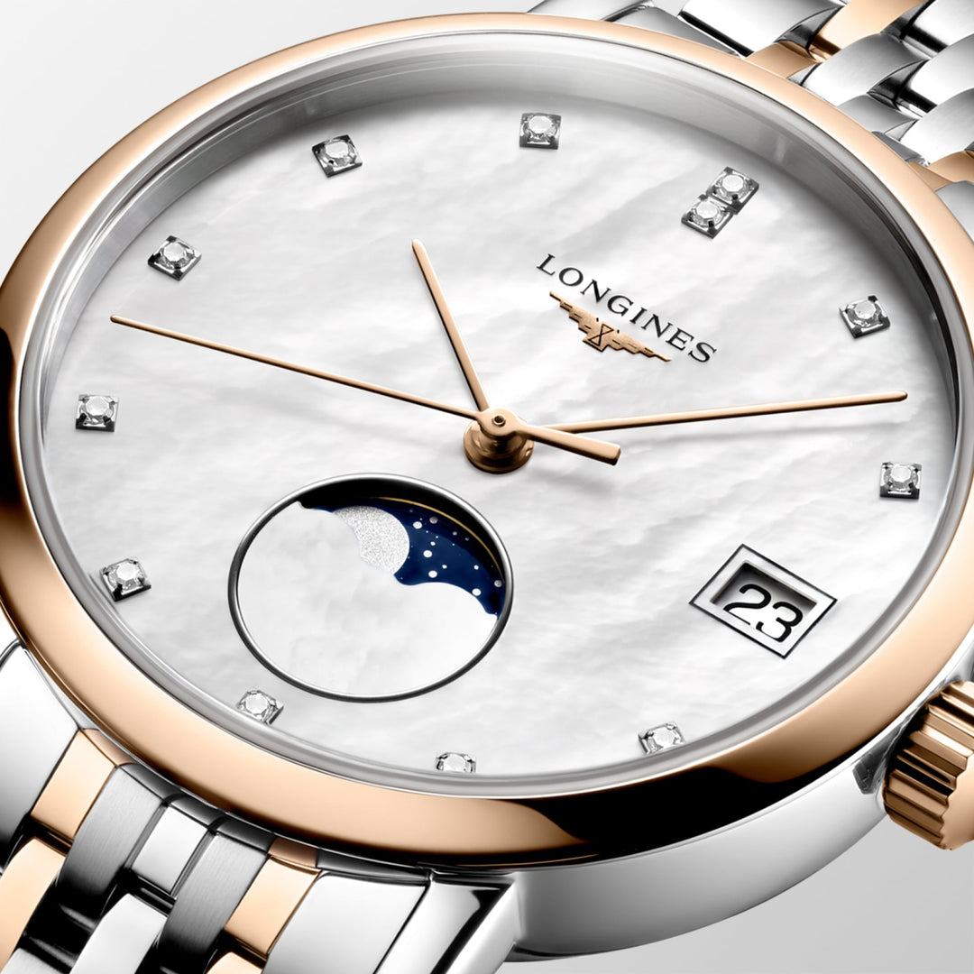 Longines orologio Longines Elegant Collection Moonphase 30 mm L4.330.5.87.7