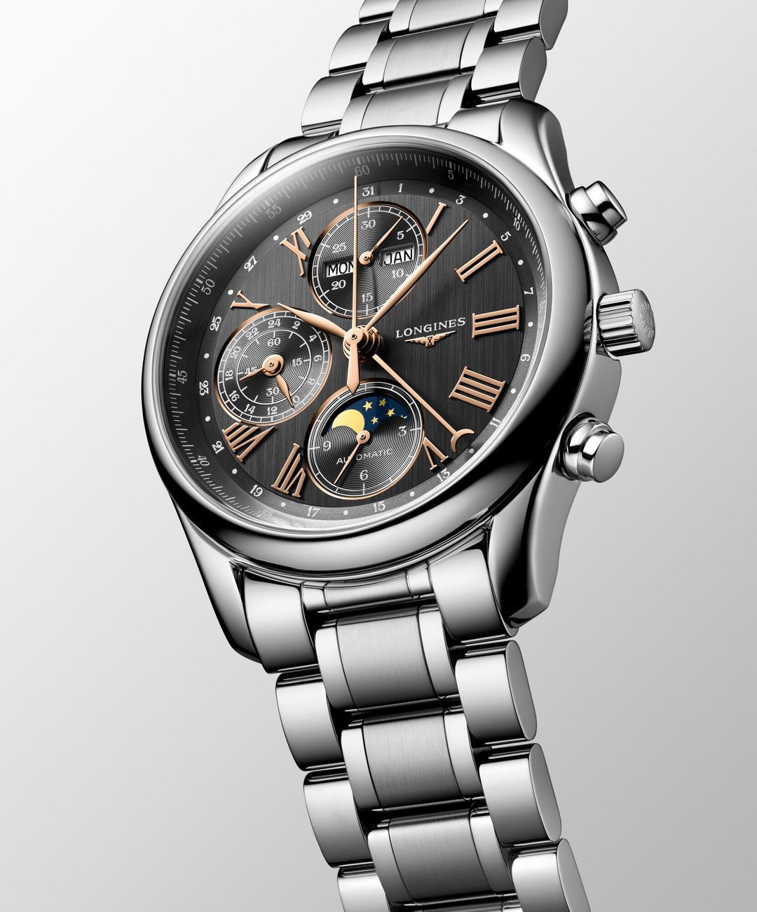 Longines orologio The Longines Master Collection Chrono Moonphase 40 mm L2.673.4.61.6