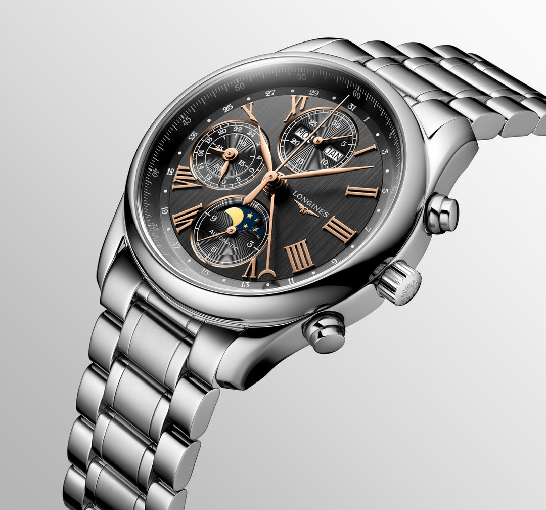Longines orologio The Longines Master Collection Chrono Moonphase 40 mm L2.673.4.61.6