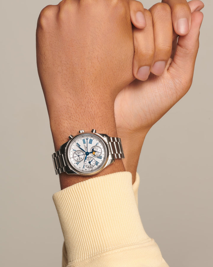 Longines orologio The Longines Master Collection Chrono Moonphase 40 mm L2.673.4.71.6