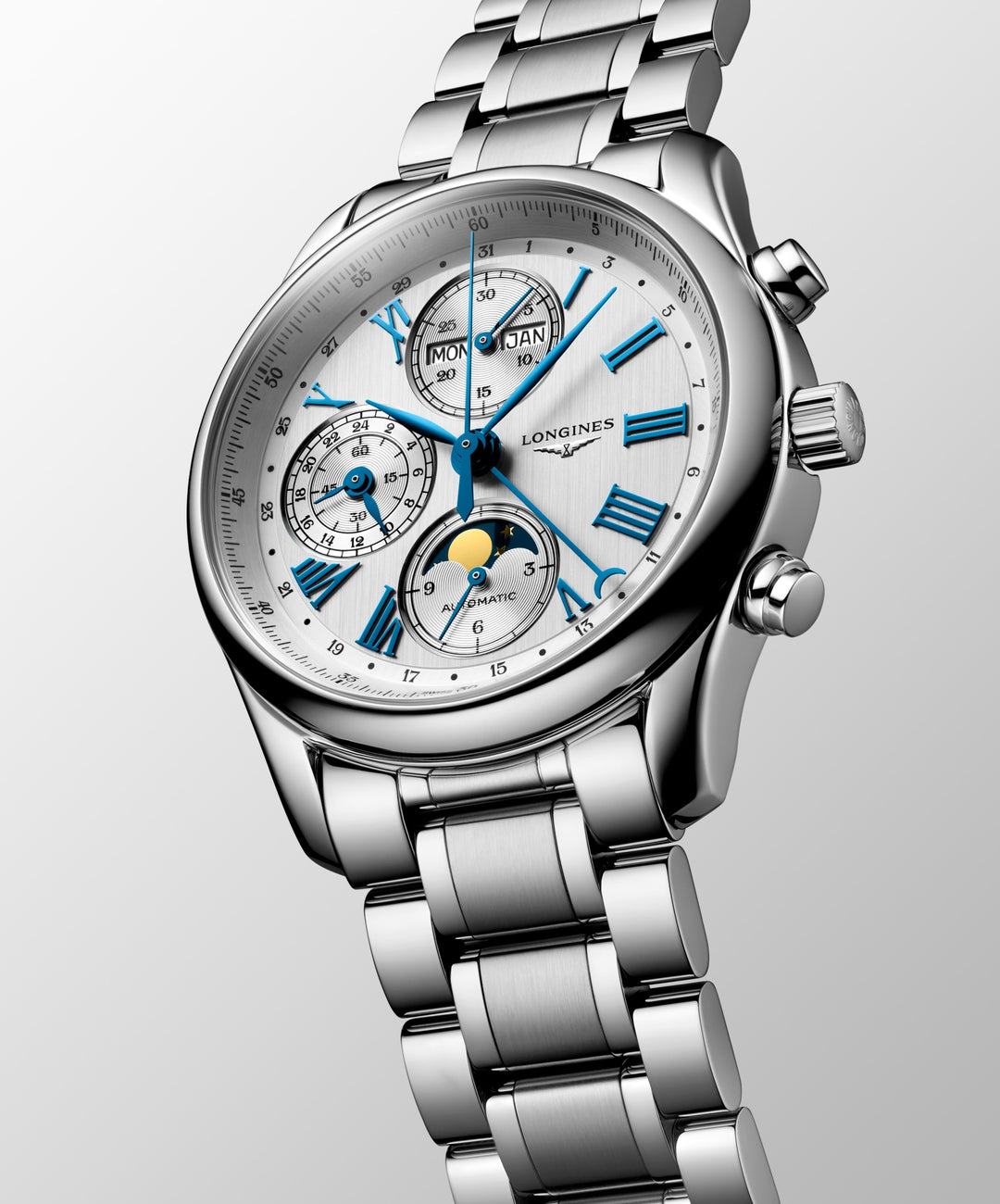 Longines orologio The Longines Master Collection Chrono Moonphase 40 mm L2.673.4.71.6