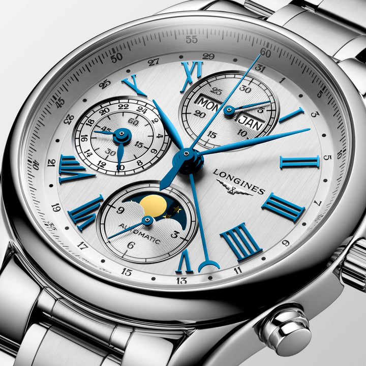 Longines orologio The Longines Master Collection Chrono Moonphase 40 mm L2.673.4.71.6