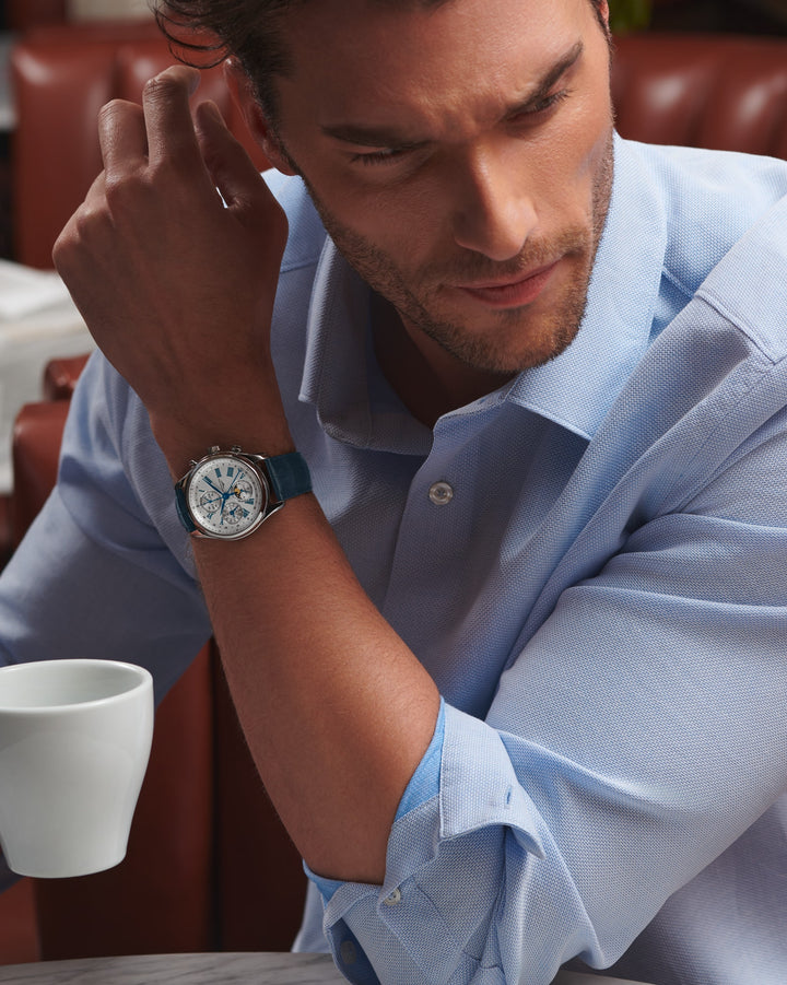 LONGINES – LA LONGINES MASTER COLLECTION CHRONO PHASE DE LUNE – L2.773.4.71.2