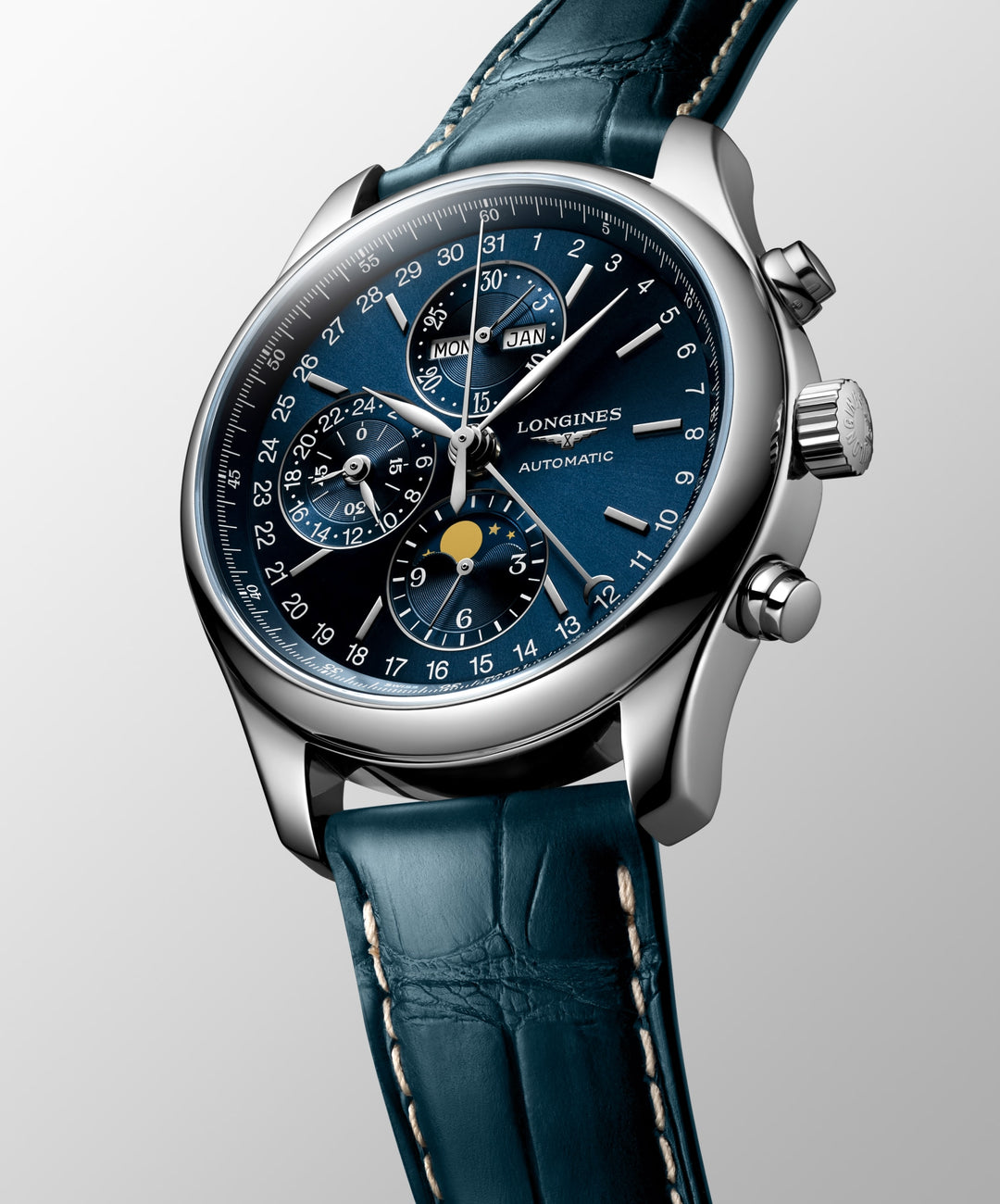 Longines orologio The Longines Master Collection Chrono Moonphase 42 mm L2.773.4.92.0