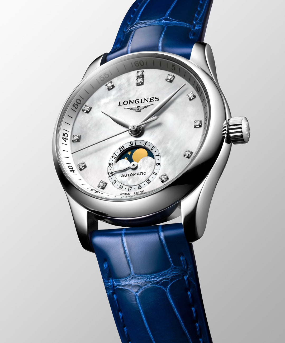 Longines orologio The Longines Master Collection Moonphase 34 mm L2.409.4.87.0