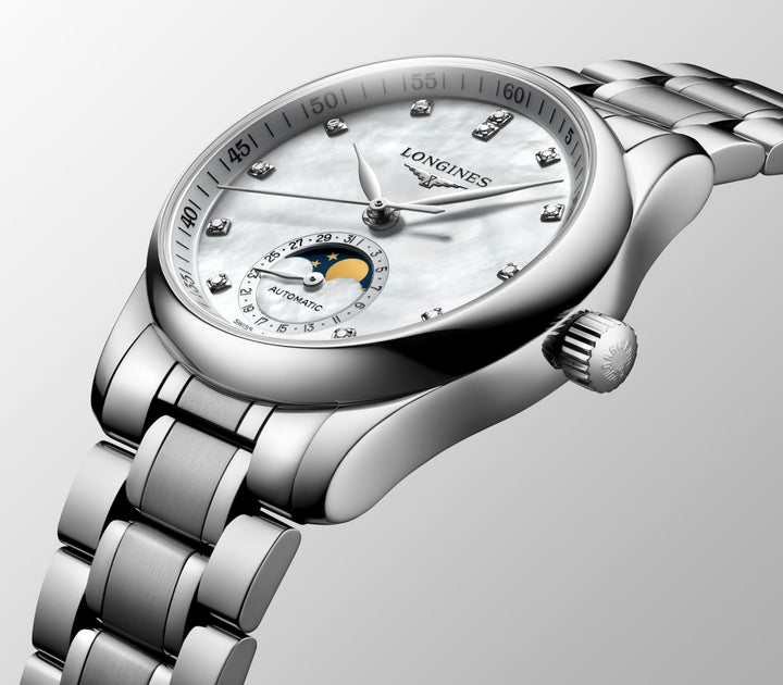 Longines orologio The Longines Master Collection Moonphase 34 mm L2.409.4.87.6