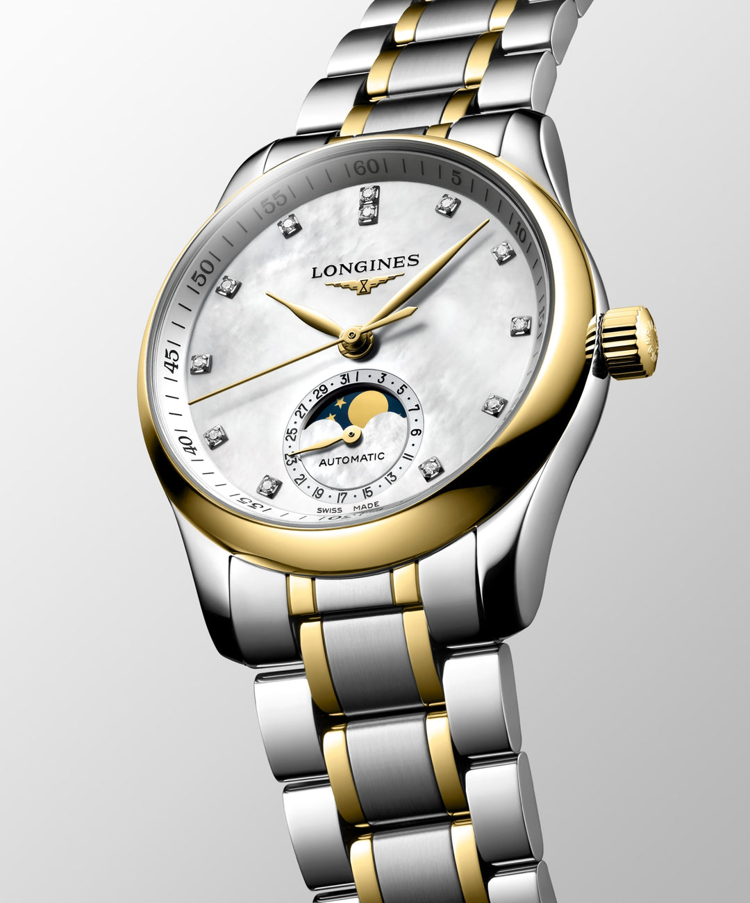 Longines orologio The Longines Master Collection Moonphase 34 mm L2.409.5.87.7