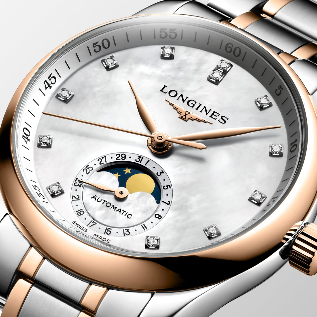 Longines orologio The Longines Master Collection Moonphase 34 mm L2.409.5.89.7