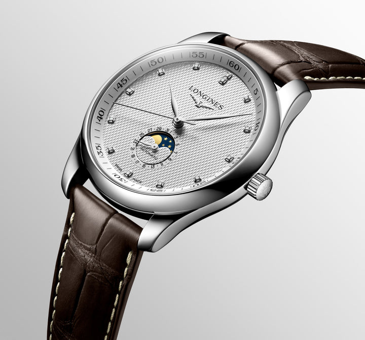 Longines orologio The Longines Master Collection Moonphase 42 mm L2.919.4.77.3