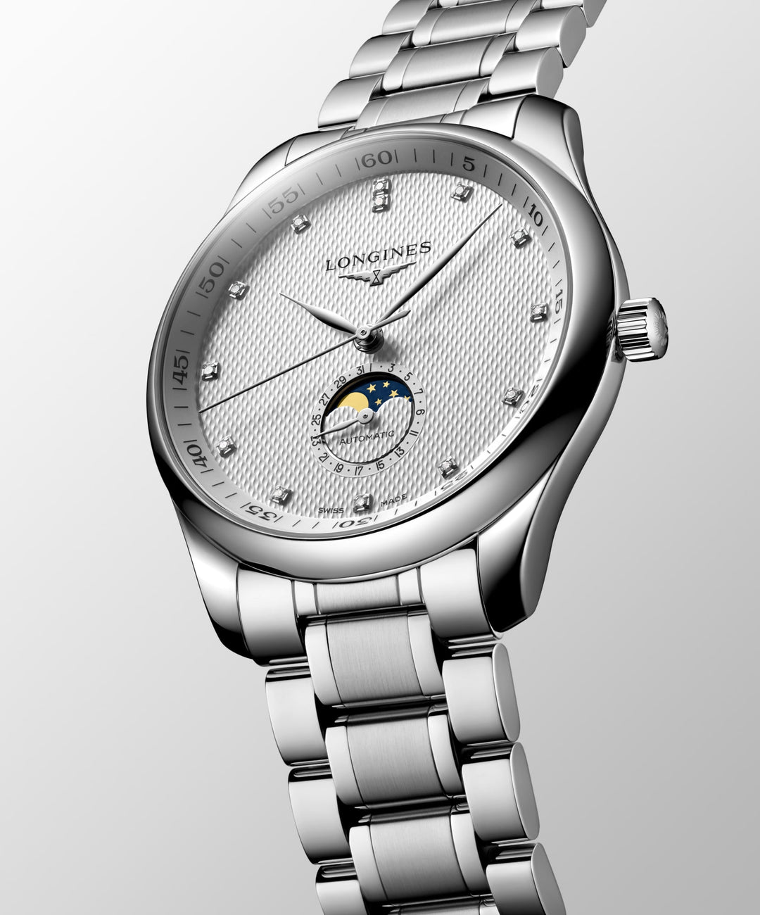 Longines orologio The Longines Master Collection Moonphase 42 mm L2.919.4.77.6