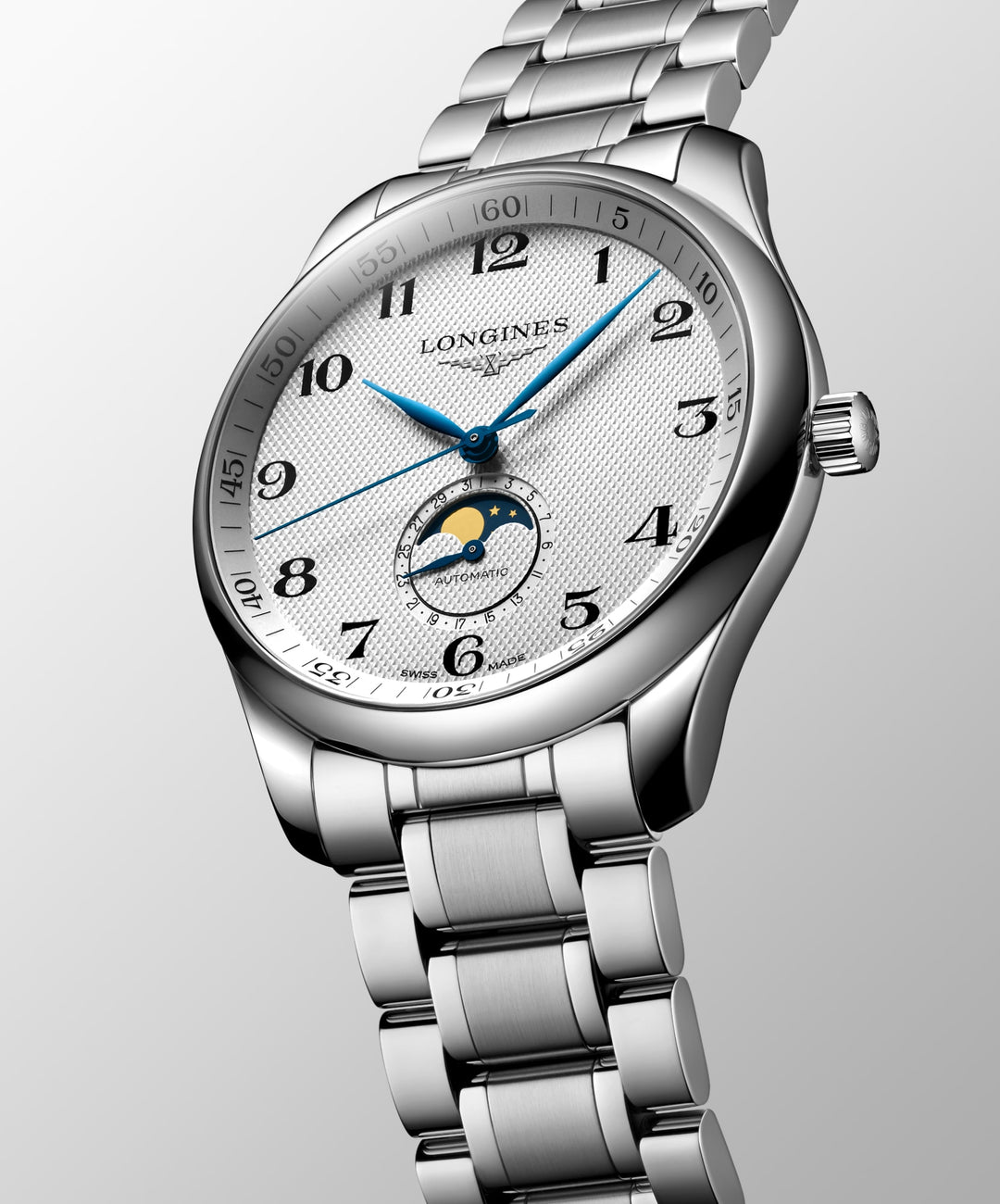 Longines orologio The Longines Master Collection Moonphase 42 mm L2.919.4.78.6