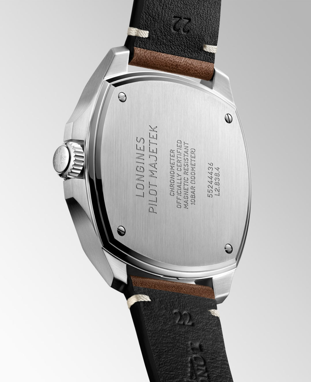 Longines orologio Longines Pilot Majetek 43 mm L2.838.4.53.0