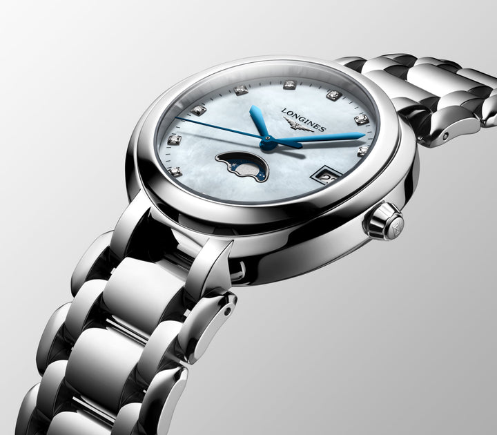 Longines orologio Longines Primaluna Moonphase 34 mm L8.116.4.87.6
