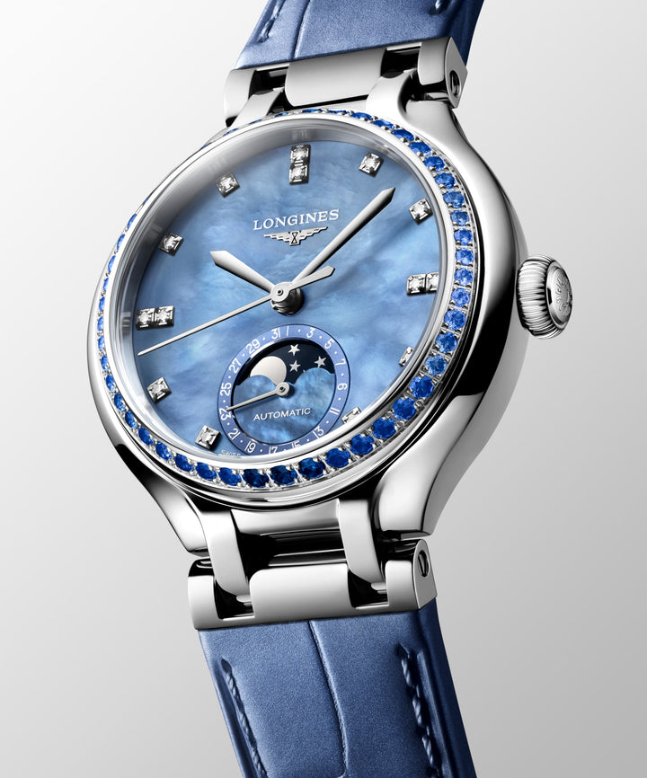 Longines orologio Longines Primaluna Moonphase 34 mm L8.126.0.97.2
