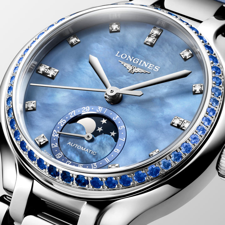 Longines orologio Longines Primaluna Moonphase 34 mm L8.126.0.97.2